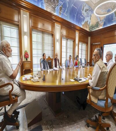 नरेंद्र मोदी यांच्या अध्यक्षतेखाली आज बैठक होणार