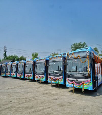 दिल्लीत 400 इलेक्ट्रिक बसेस सुरू