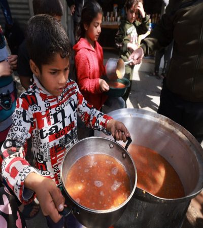 इस्रायल हल्ल्यामुळे गाझामध्ये भीषण अन्नटंचाई