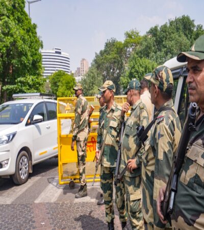 दिल्लीत सुरक्षा व्यवस्था सतर्क